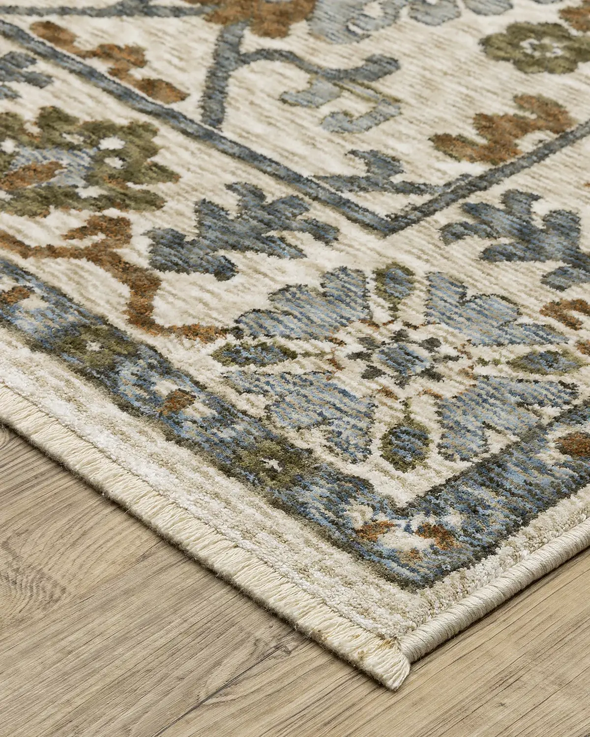 Hastings 8 x 10 Ivory and Green Area Rug-3