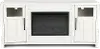 Finnegan White 68  Fireplace TV Stand