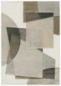 Cambria 8 x 11 Geometric Beige Area Rug