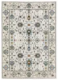 Ellington 8 x 11 Ivory and Blue Area Rug