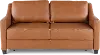 JOY-SLQ-QUEEN/SLK PALOMINO/ESP Joy Palomino Brown Leather Queen Sofa Bed