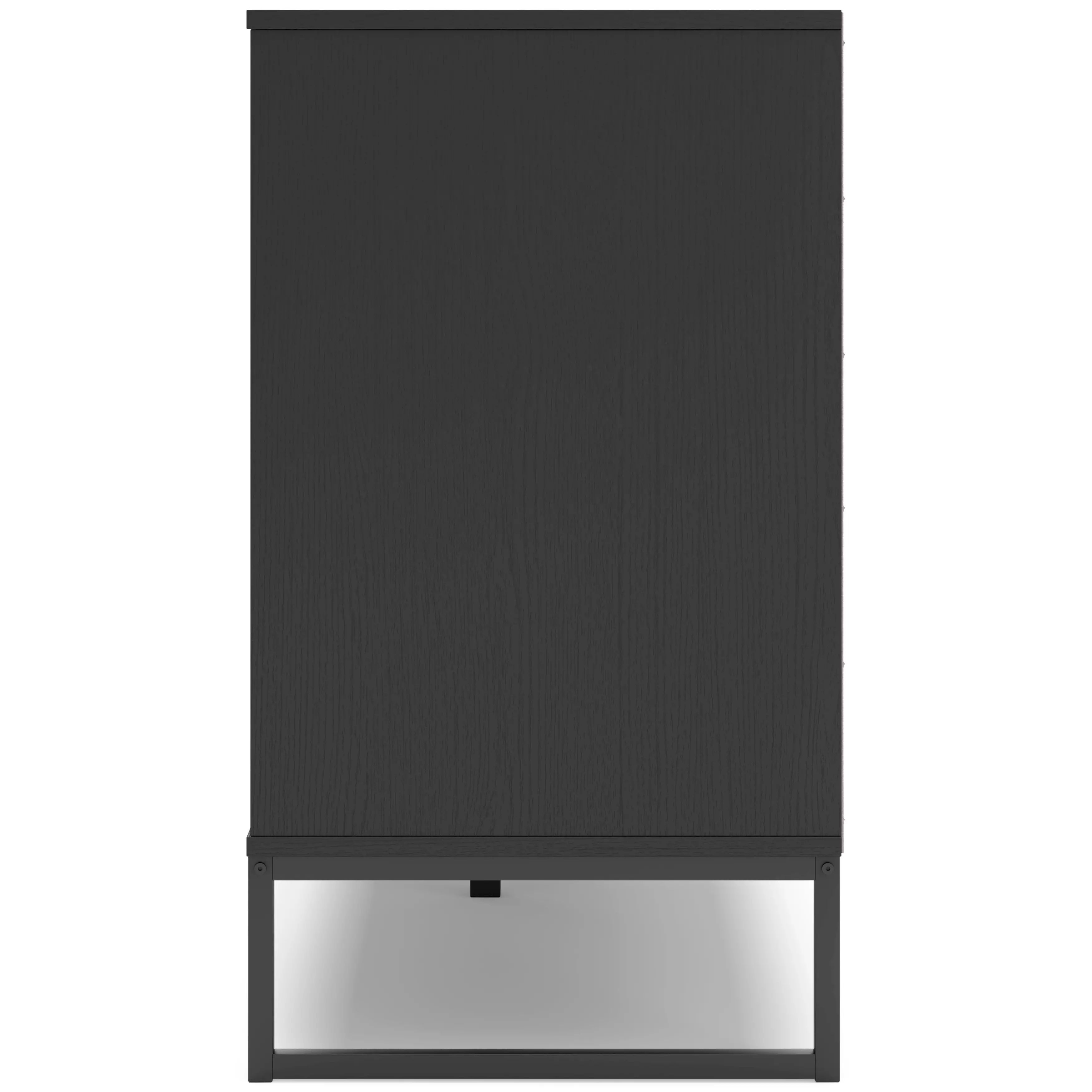 Socalle Black Six Drawer Dresser-6