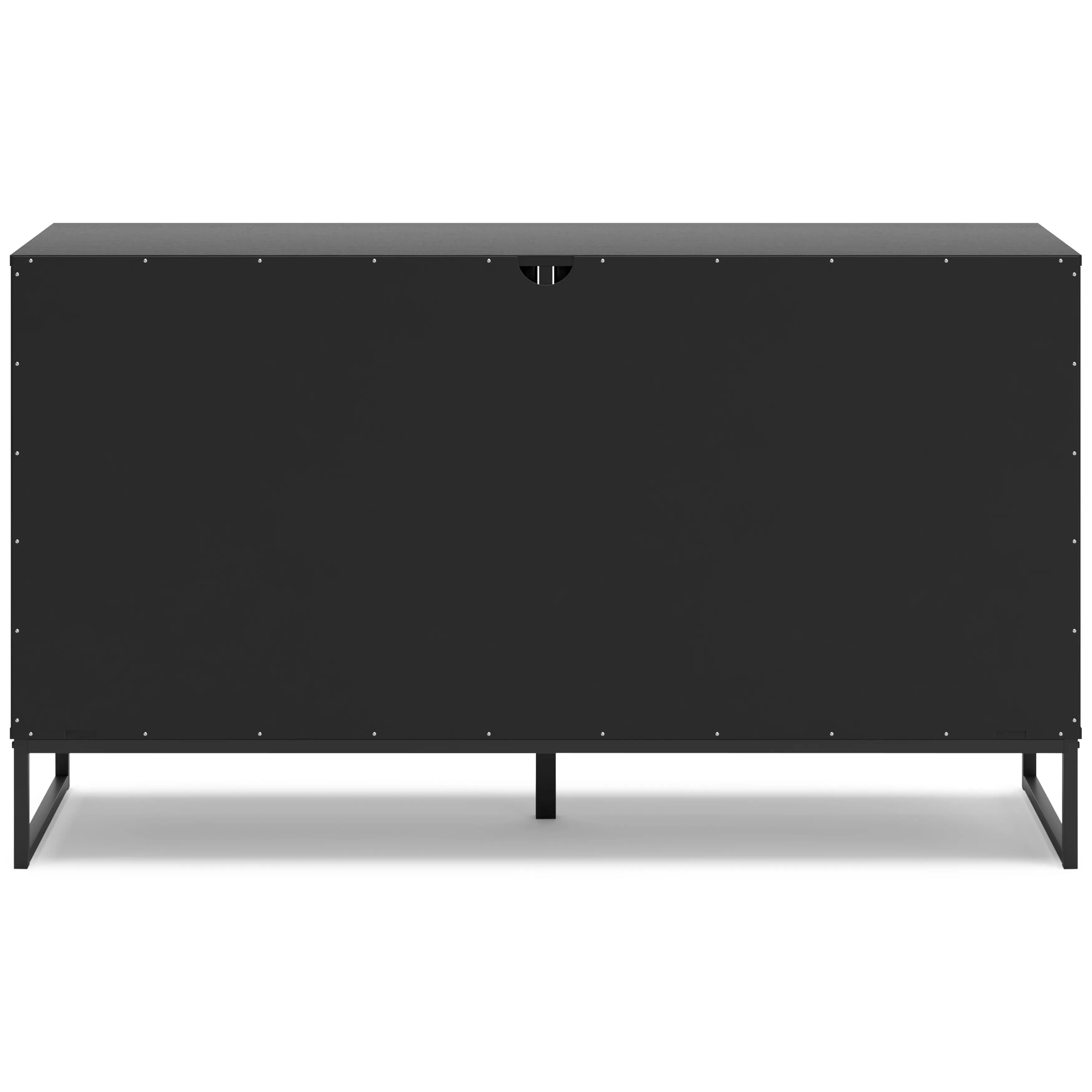 Socalle Black Six Drawer Dresser-7