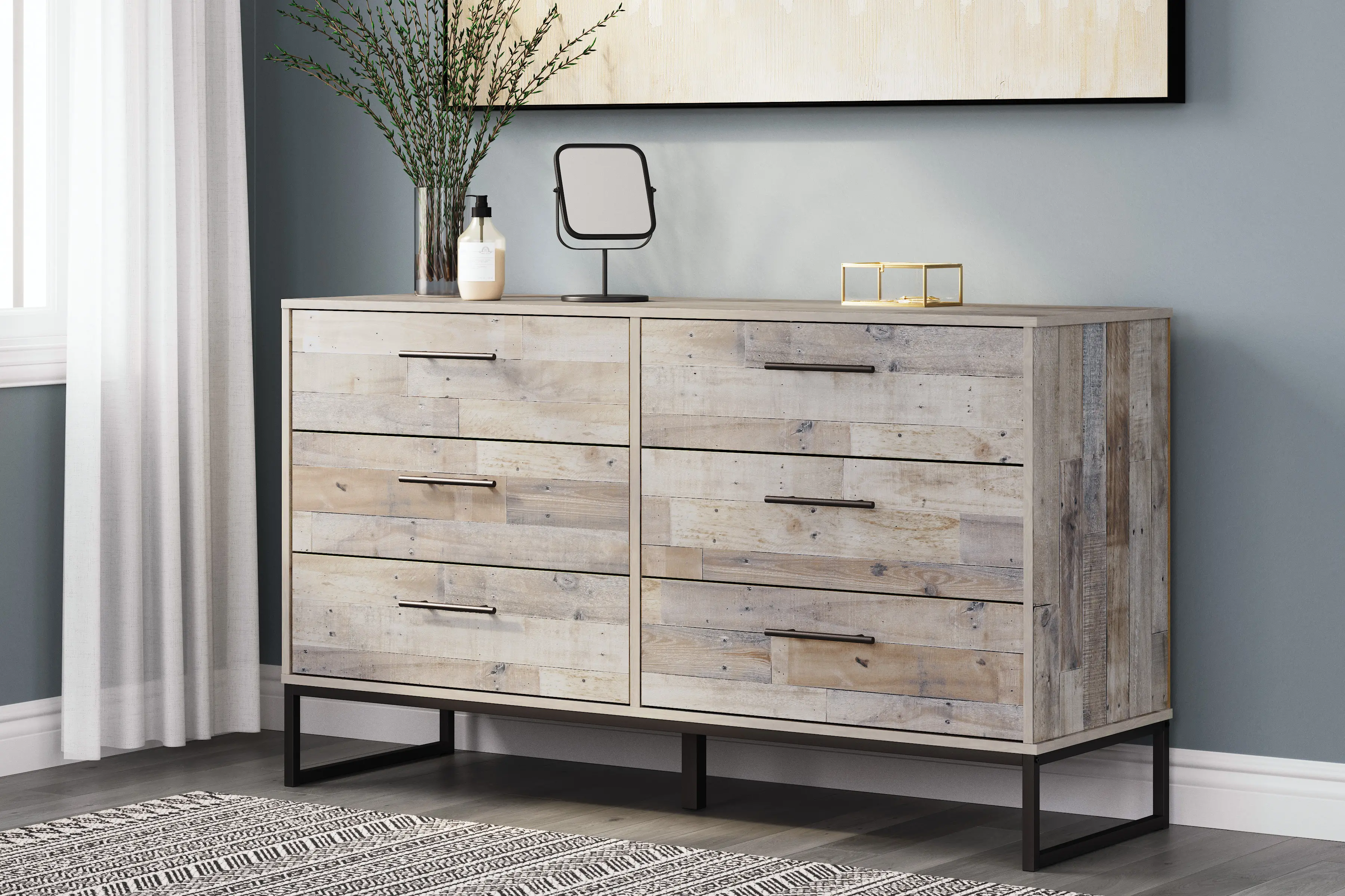 Neilsville Six Drawer Dresser-1