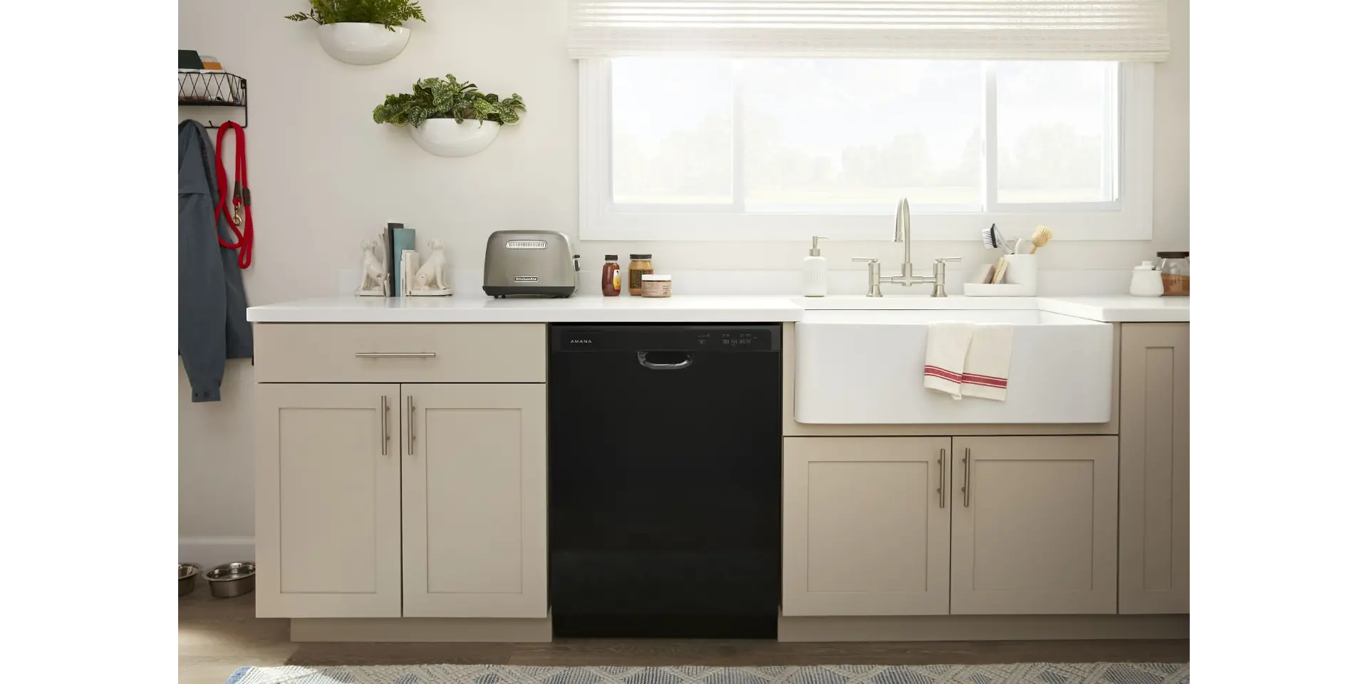 ADFS2524RB Amana Front Control Dishwasher - Black-2