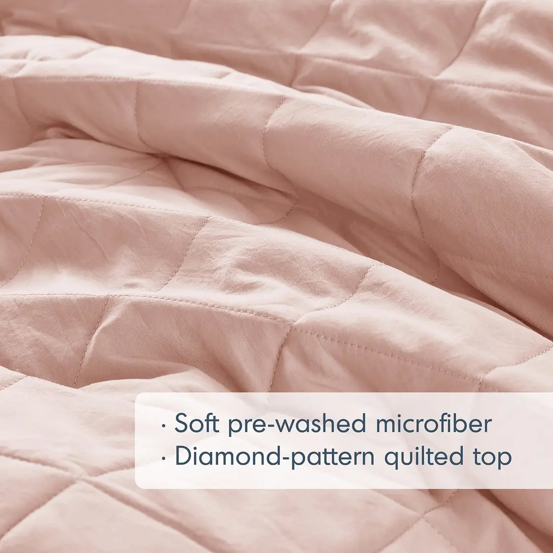 Pink Diamond Twin Comforter 3 Piece Set-4