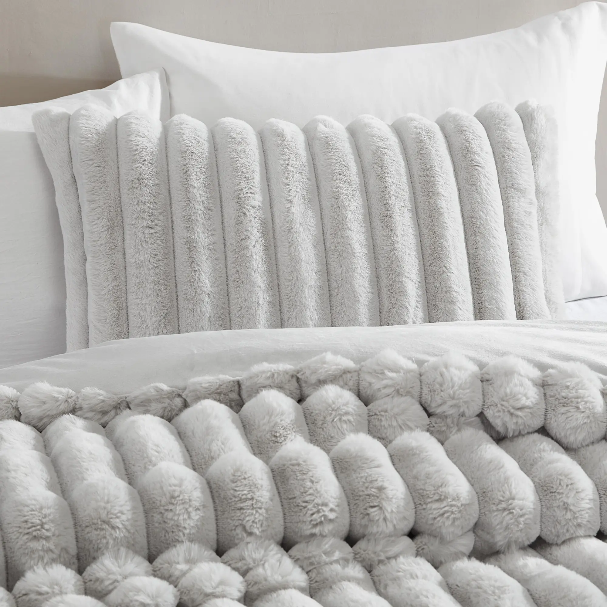 Ethan Gray Full and Queen Comforter 4 Piece Set-4