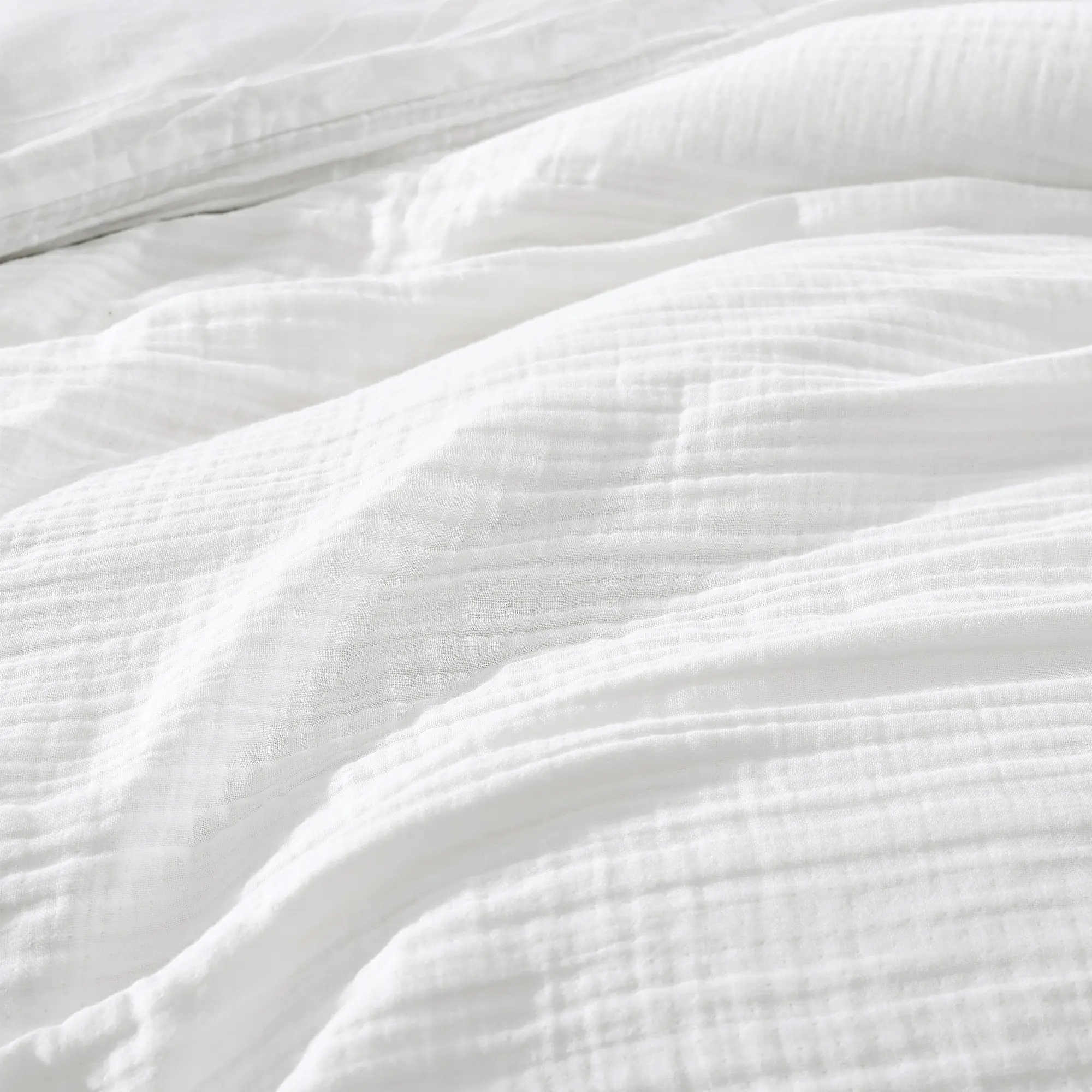 Daniel Gauze White King 4-Piece Comforter-3