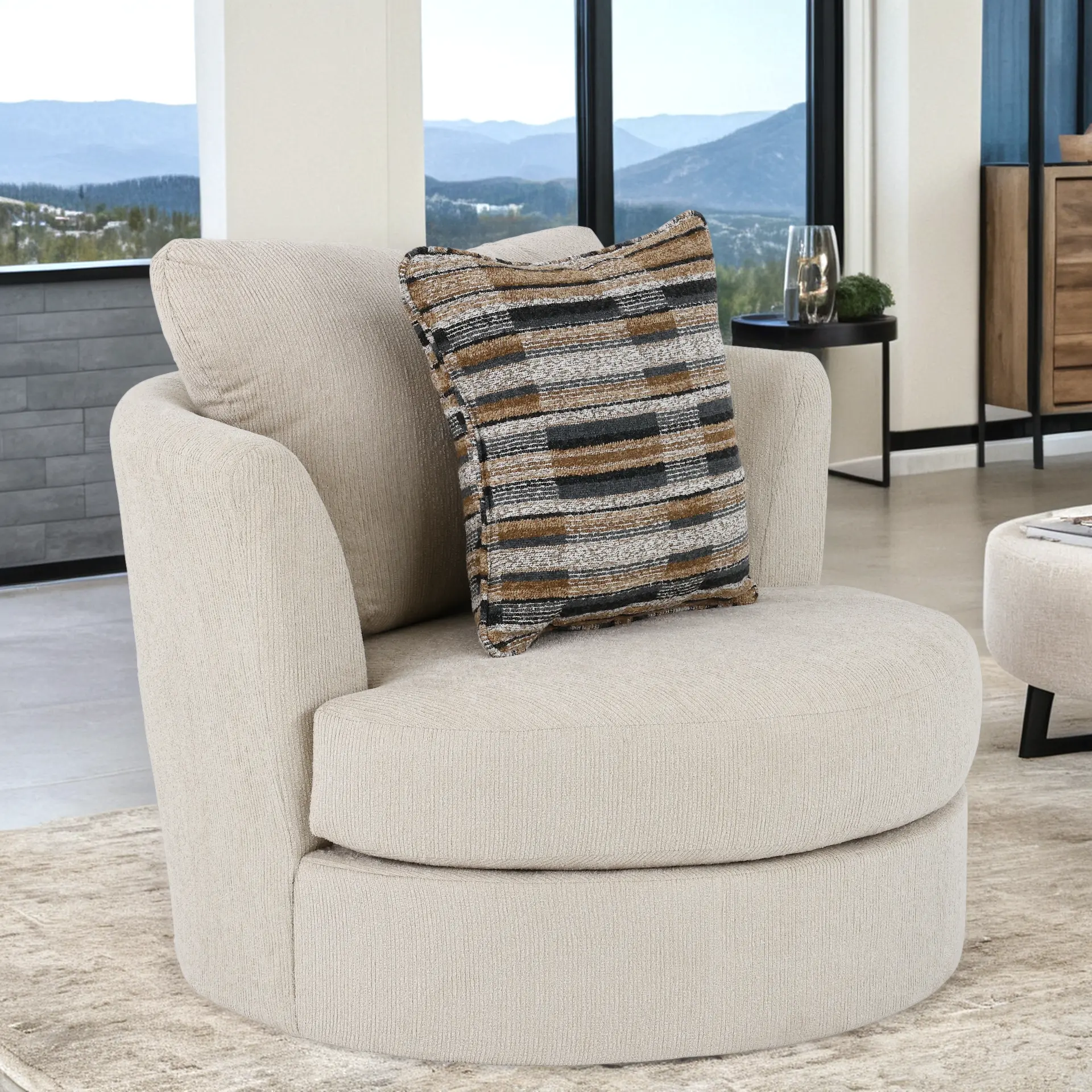 PLUCHA Emerson Sand Pluto Chair-2