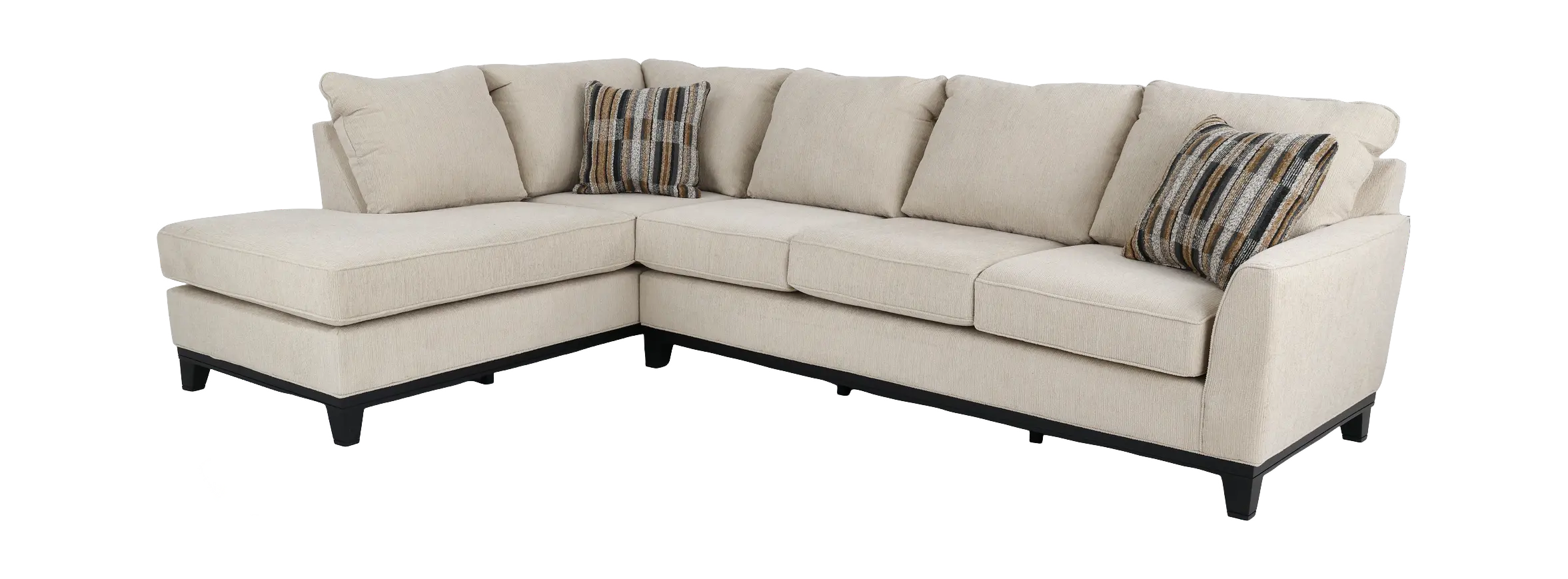 2PC/EMERSON/SAND/OPT.2 Emerson Sand 2 Piece Sectional with Left-Facing Chaise-1