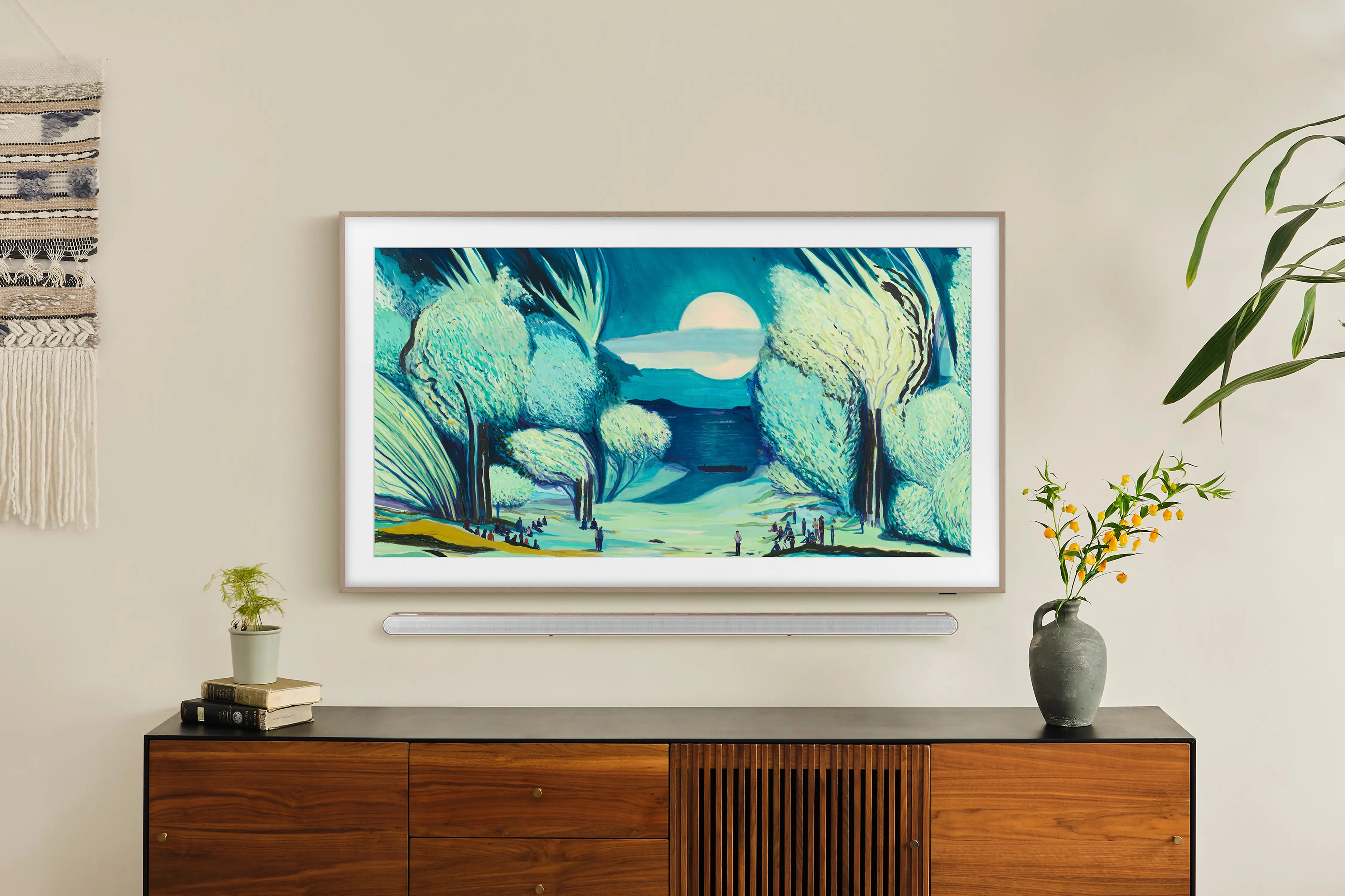 QN65LS03FAFXZA Samsung 65” LS03FAF The Frame Series QLED 4K Slim Fit Wall Mount Included-15