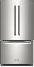 KRFC136RPS KitchenAid 20 Cu Ft French Door Refrigerator - Counter Depth Stainless Steel