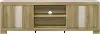 Rangley Brown and White TV Stand