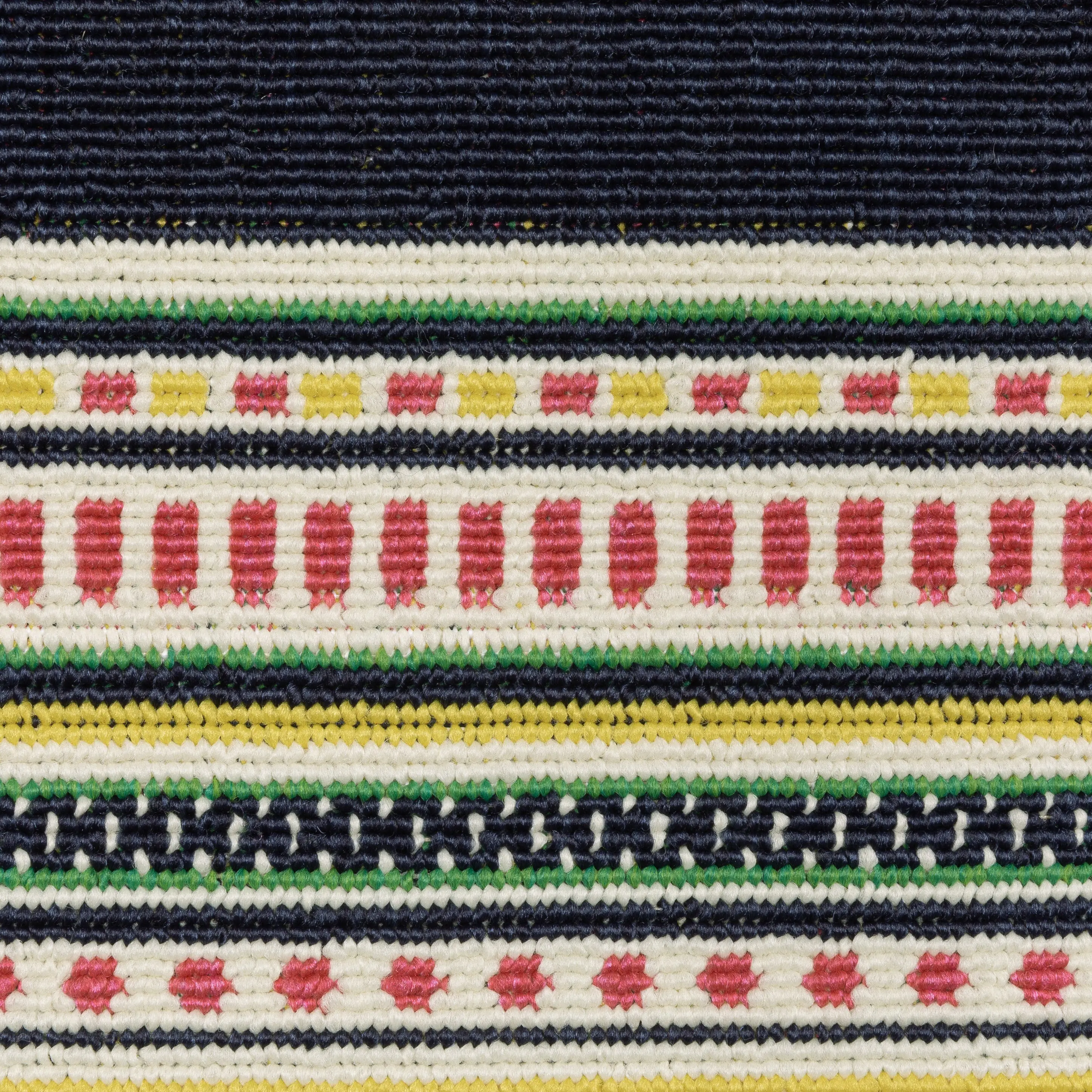 Havana 5 x 8 Navy and Multi Outdoor Area Rug-9