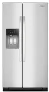 WRSF5536RZ Whirlpool 28.7 Cu Ft Side-By-Side Refrigerator - Stainless Steel