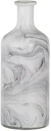 Svirla 3 Black and White Swirl Vase