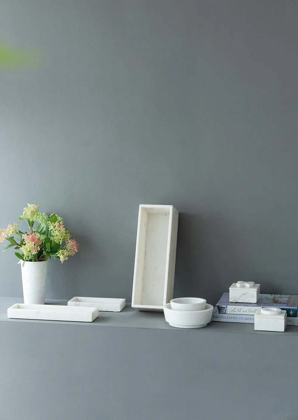White Marble Tray-4
