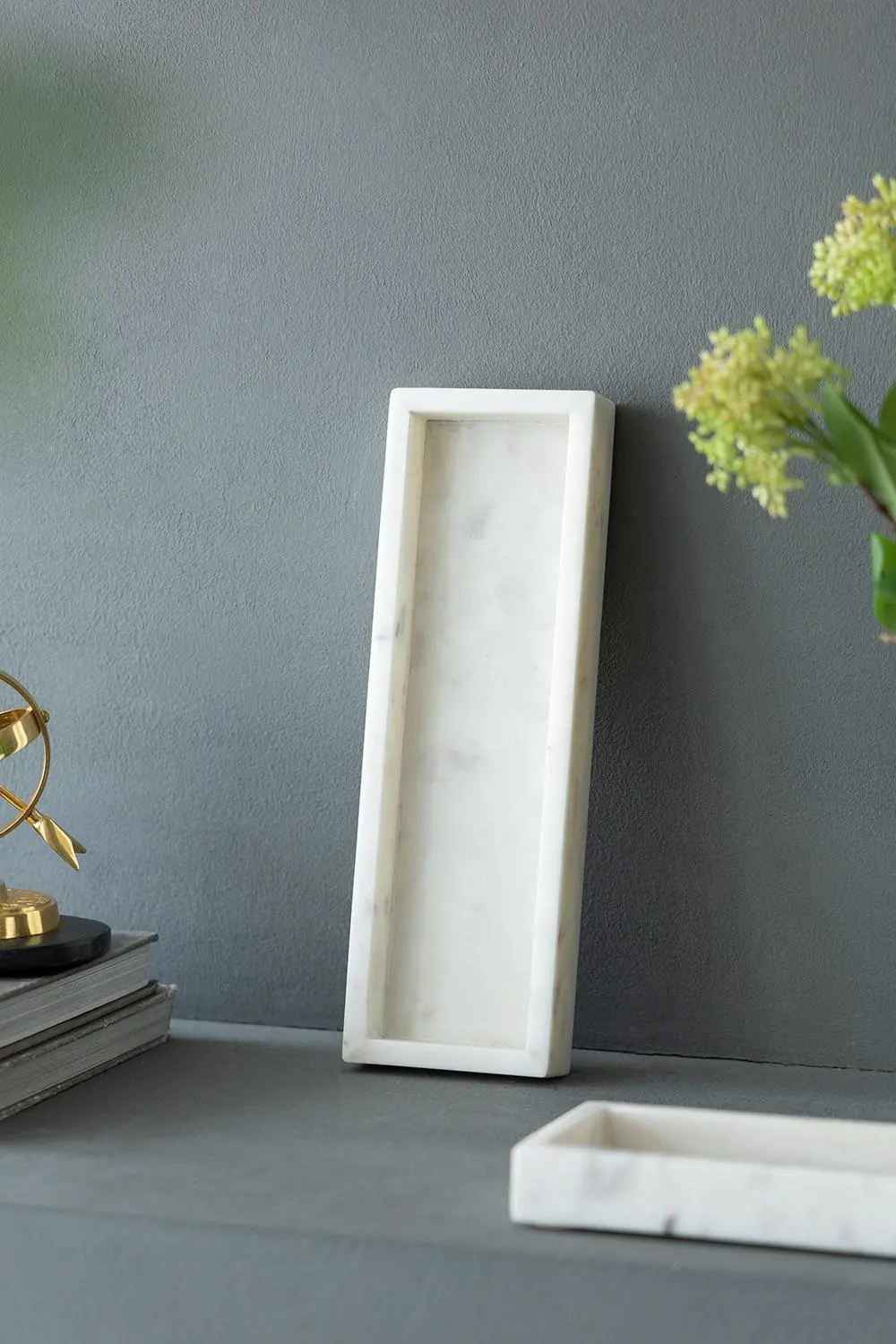 White Marble Tray-5