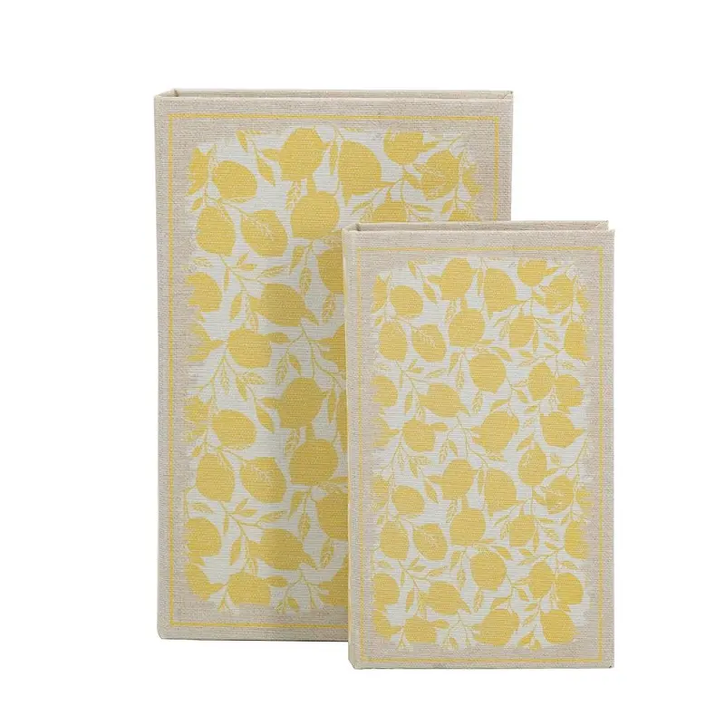Large Decorative Floral Book Box