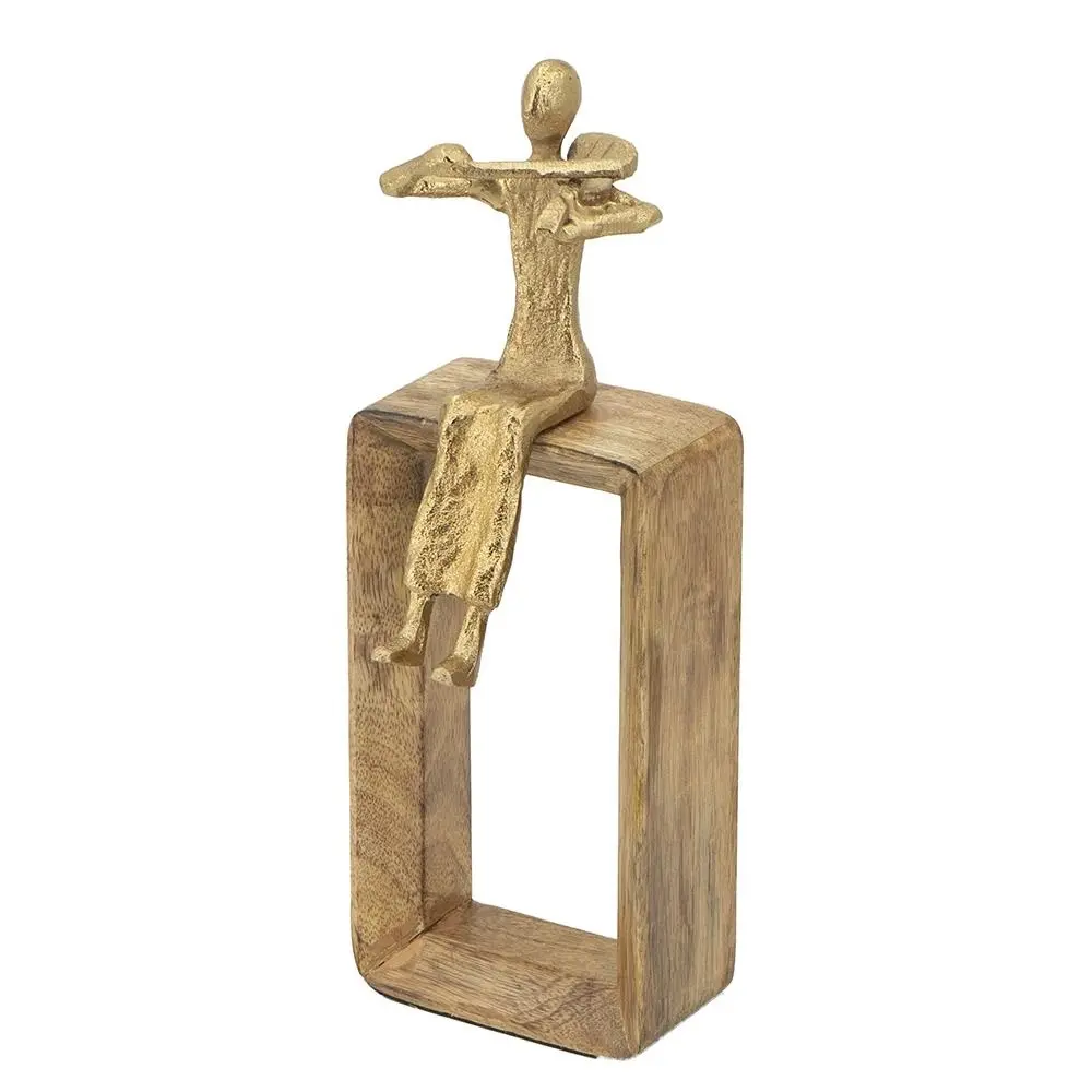 Gold Tall Musician Figure-3