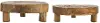 Teak Trays Set of 2