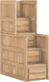 B-Two Brown Stairway Chest