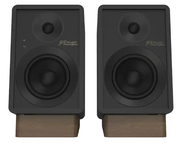 GX30ARC BLACK Onkyo Black Creator Series GX30ARC Paired Bluetooth Powered Speakers-3