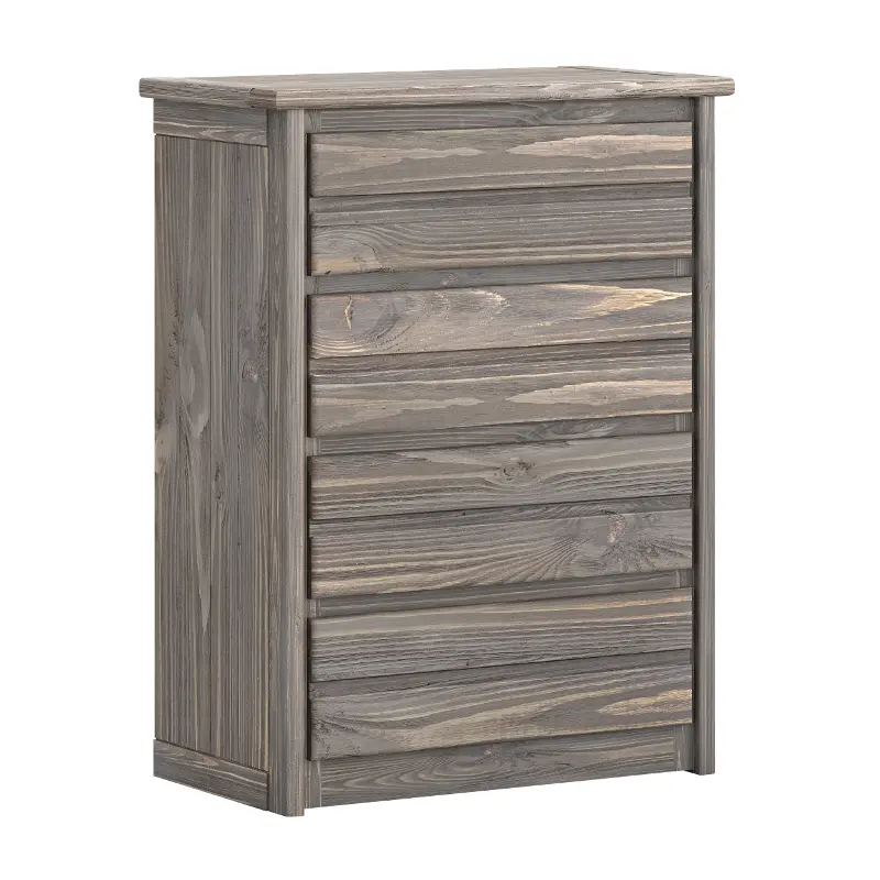 B-Two Rustic Gray Chest of Drawers