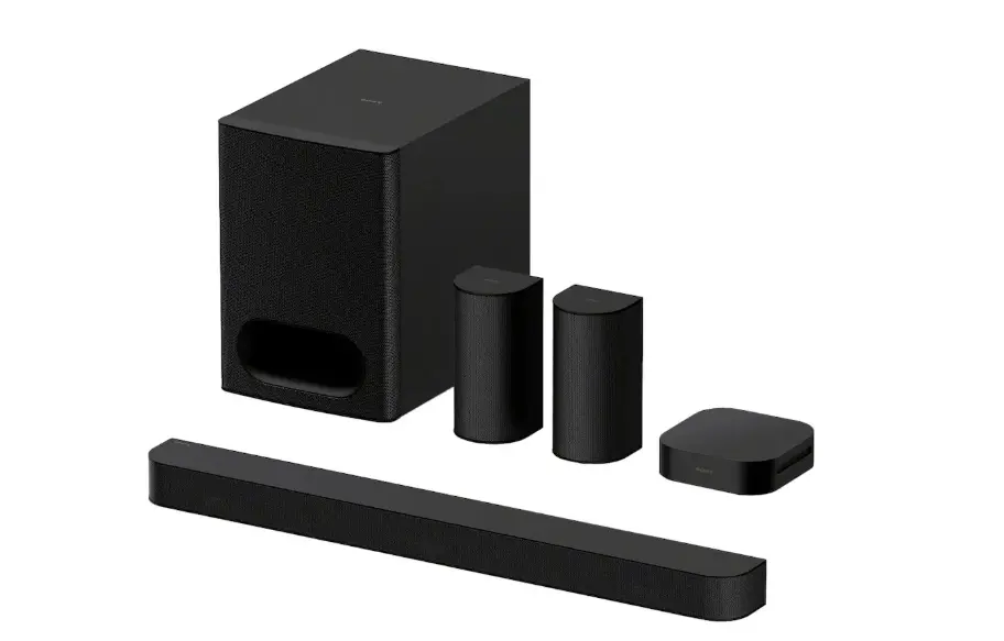 HTS60 Sony Black BRAVIA Theater System 6 5.1‑Channel Home Theater System – Dolby Atmos/DTS:X-1