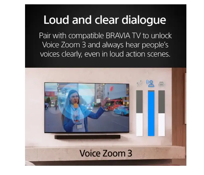 HTS60 Sony Black BRAVIA Theater System 6 5.1‑Channel Home Theater System – Dolby Atmos/DTS:X-12