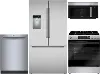 BOSC-4PC-S/S-B36-GAS Bosch 100 Series 4 Piece Gas Appliance Package - Stainless Steel