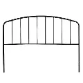 Tolland Black Full-Queen Metal Headboard