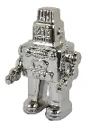 15.6 Silver Robot Decor