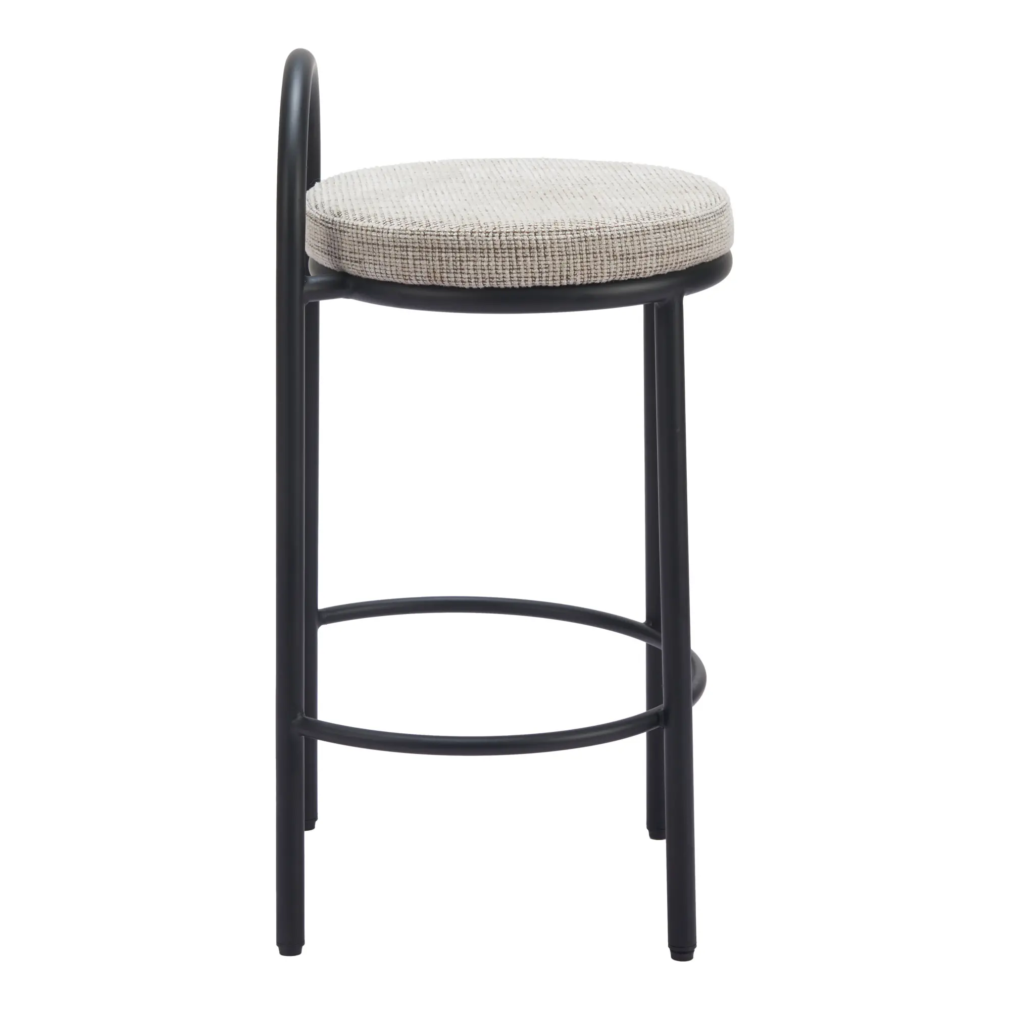 Sable Beige Tweed Counter Stools, Set of 2-6