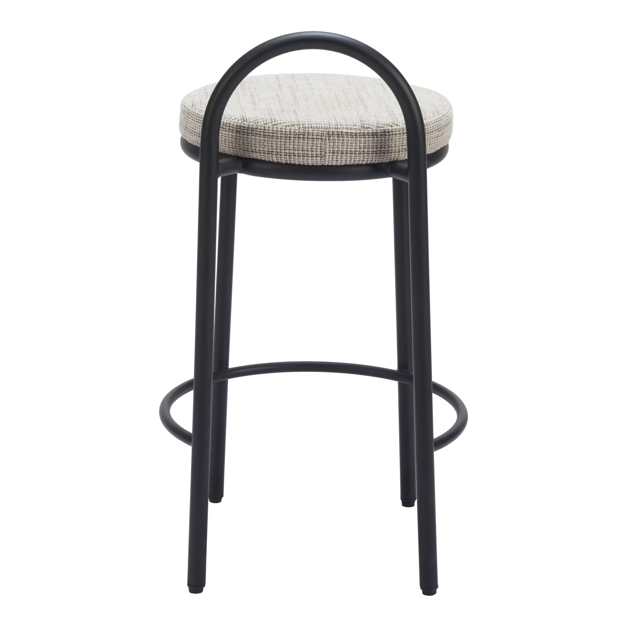 Sable Beige Tweed Counter Stools, Set of 2-7