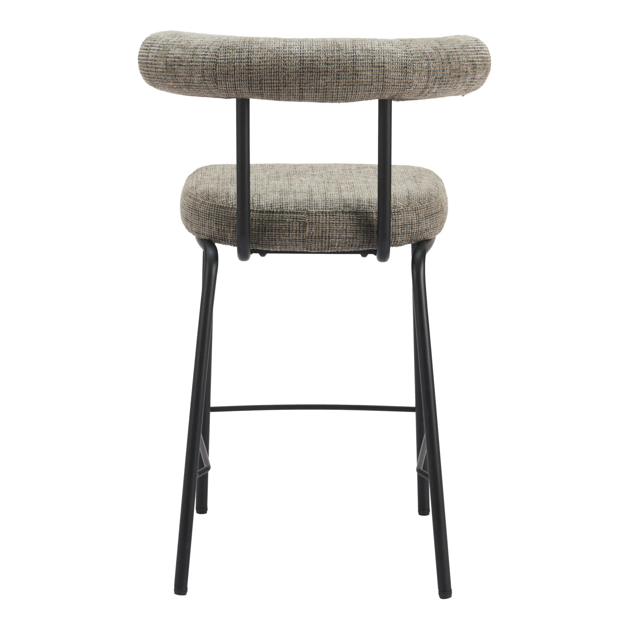 Kendall Green Tweed Counter Stool-3