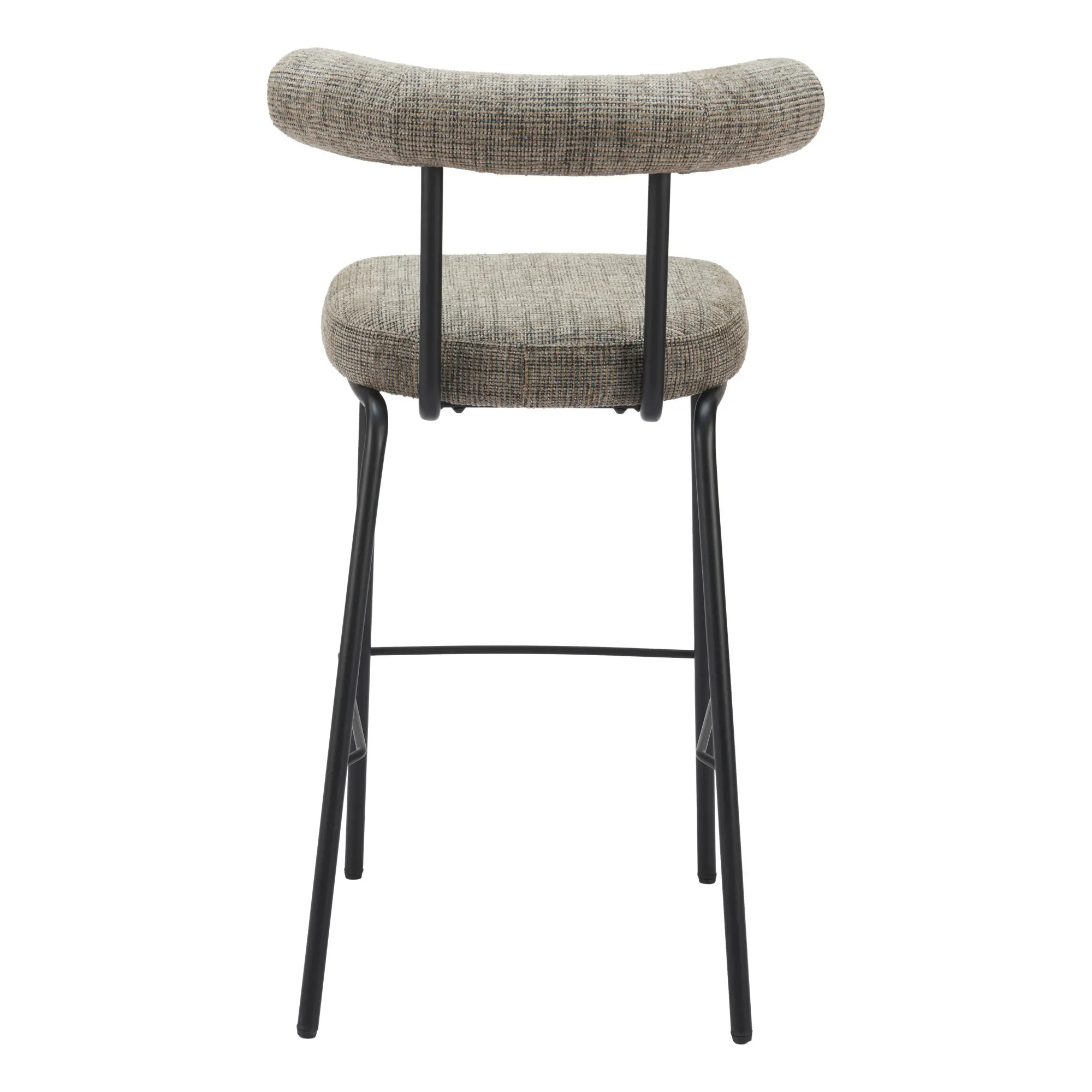 Kendall Green Tweed Barstool-7