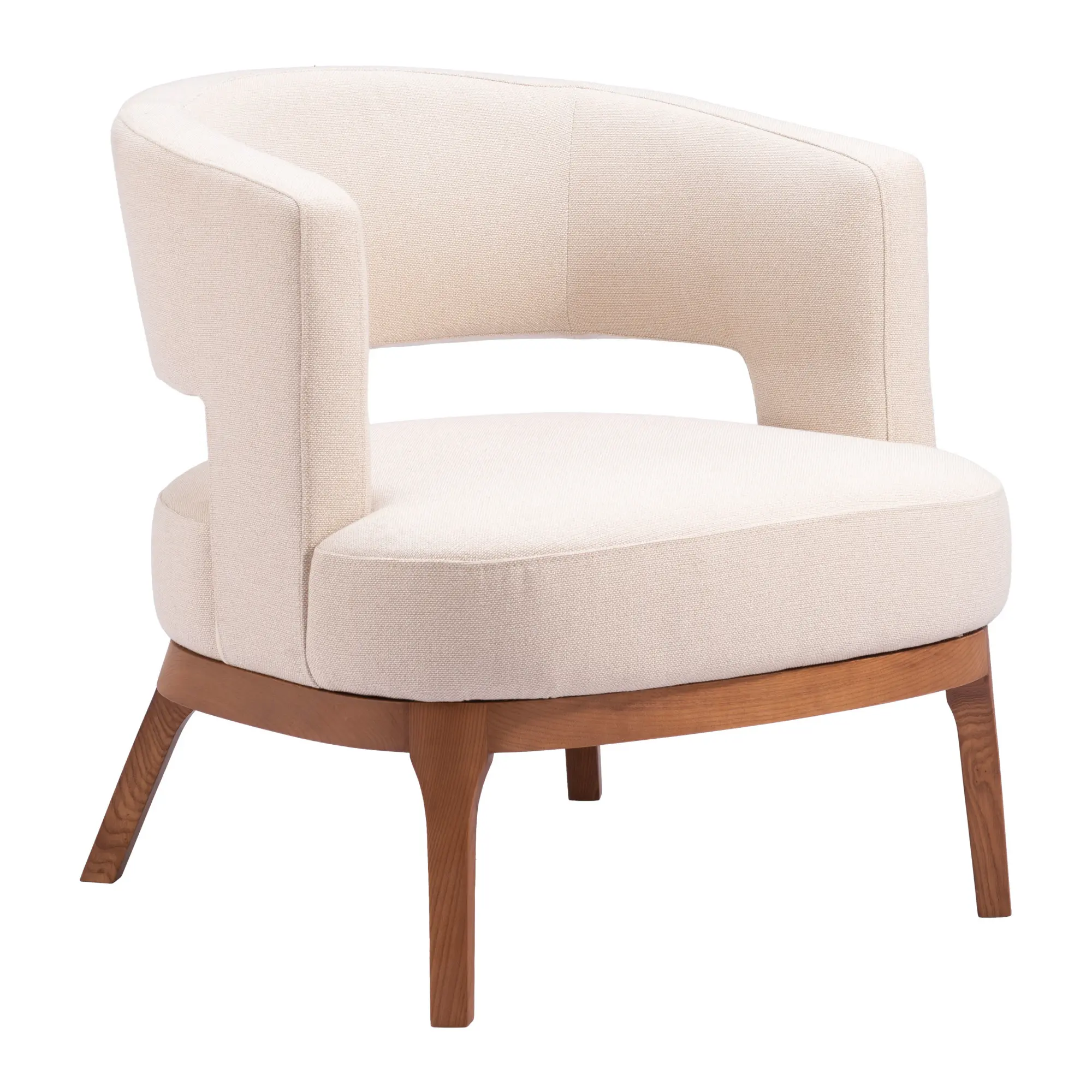 Perry Beige Accent Chair-3