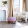 Glenmore Wisteria Purple Ottoman