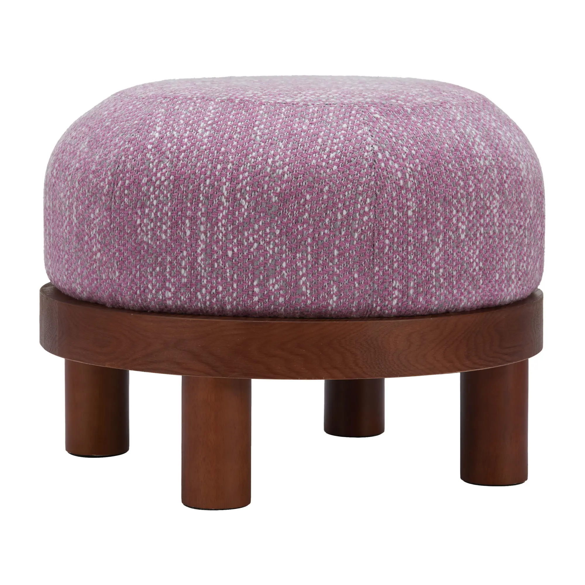 Glenmore Wisteria Purple Ottoman-1