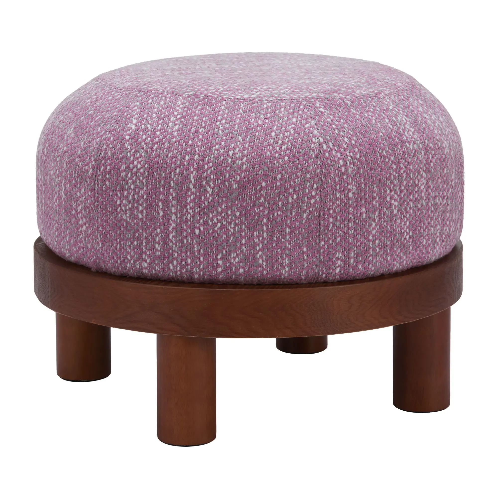 Glenmore Wisteria Purple Ottoman-3