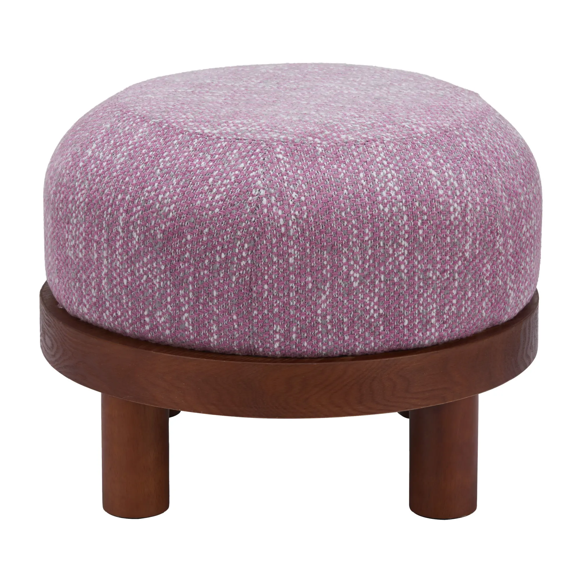 Glenmore Wisteria Purple Ottoman-5