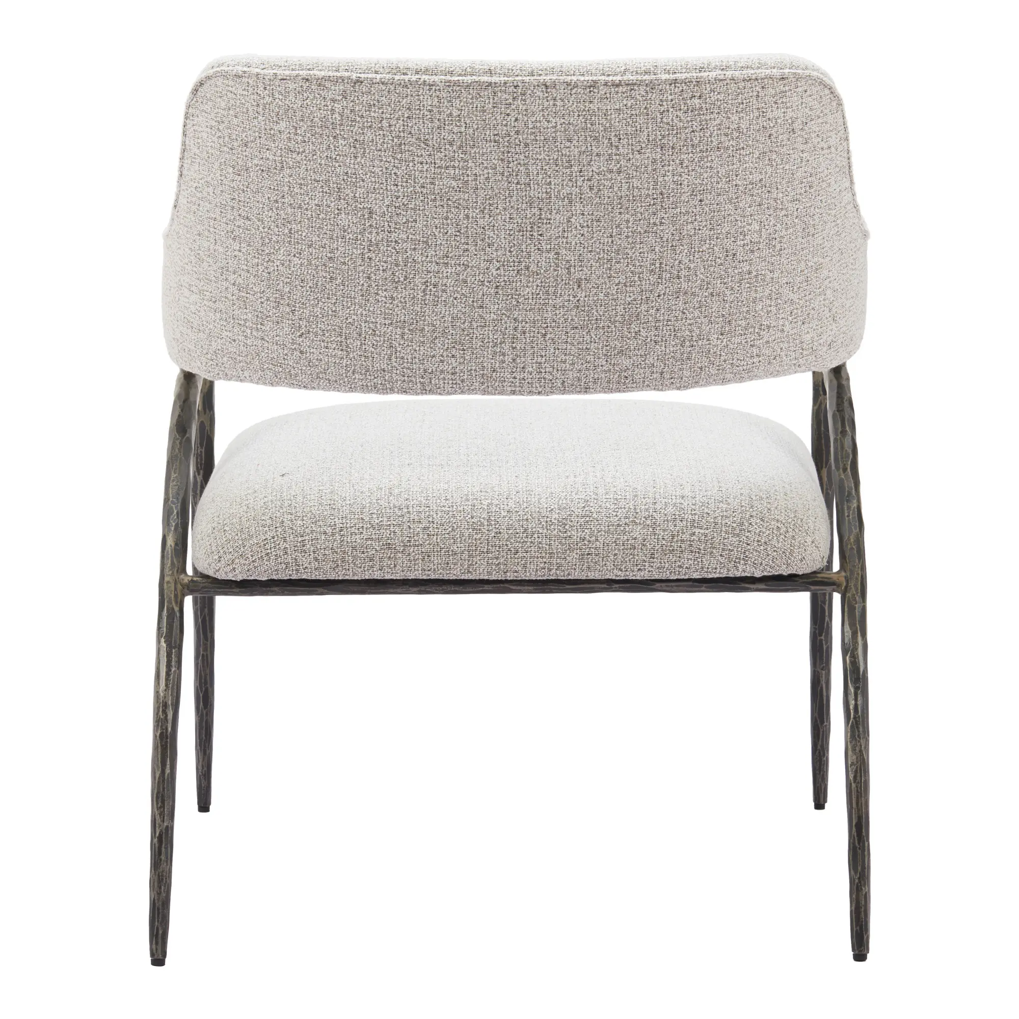 Vestal Gray Boucle Accent Chair-5