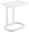 Flint White Outdoor End Table