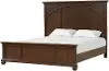 C8418A-ARCHER-BED-6/6 Archer Creek Brown King Bed