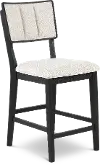 Cline Two-Tone Gray Counter Height Stool