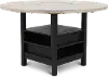 Cline Two-Tone Gray Counter Height Dining Table