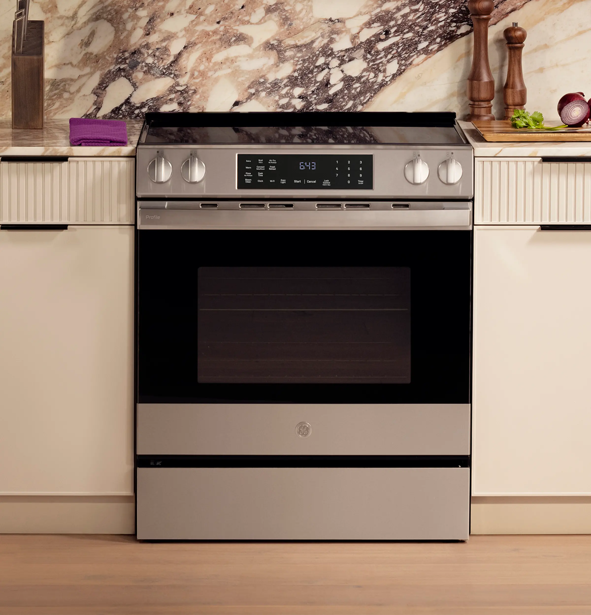 PHS700AYFS GE Profile 5.3 Cu Ft Smart Single Oven Induction Range - Stainless Steel-19