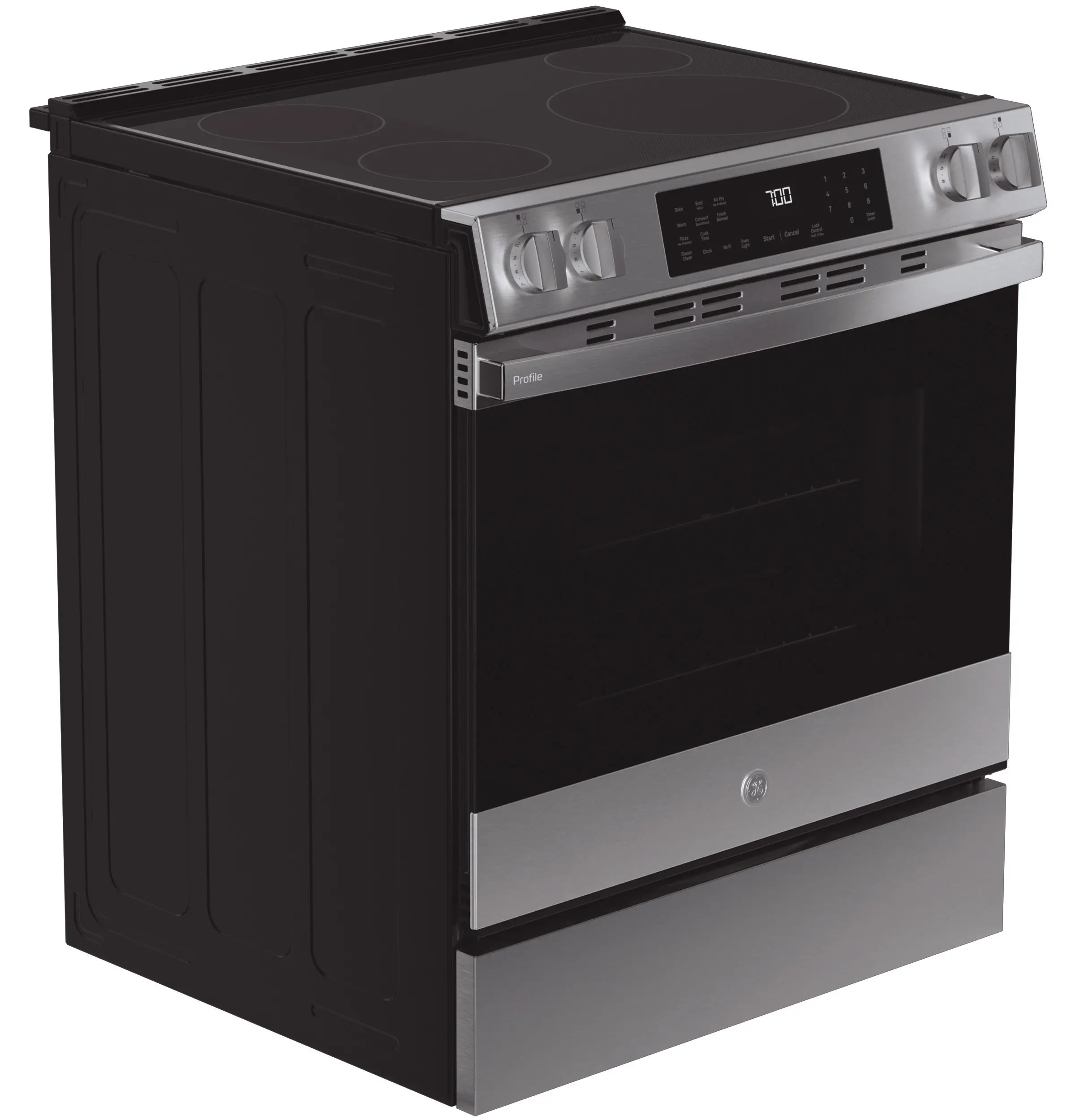 PHS700AYFS GE Profile 5.3 Cu Ft Smart Single Oven Induction Range - Stainless Steel-9