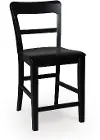 Turris Black Counter Height Stool